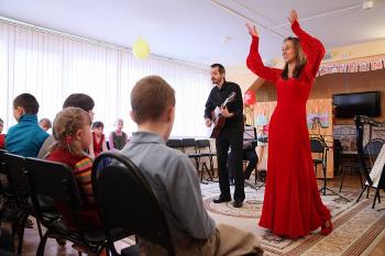 «Даниловцы»: Необычный концерт для детей из дома-интерната №24 