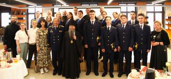 Ректор и волонтеры МГТУ ГА посетили Даниловский монастырь