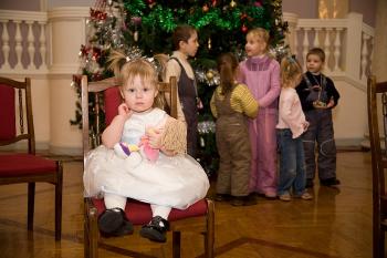 Благотворительный детский праздник в Малом театре
