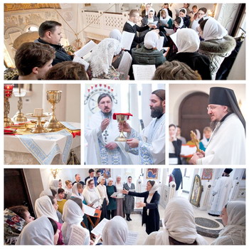 24 сентября Божественная литургия в Сретенском храме Патриаршего центра