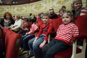 Детский благотворительный праздник в Малом театре